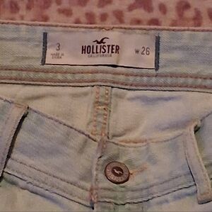 Hollister Women's Soft Blue Denim Jeans
